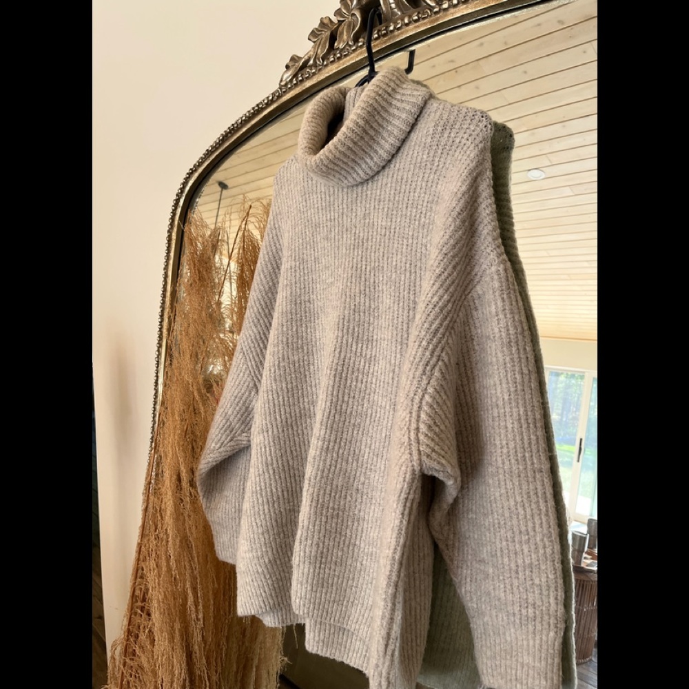 Zara oversized knit jumper